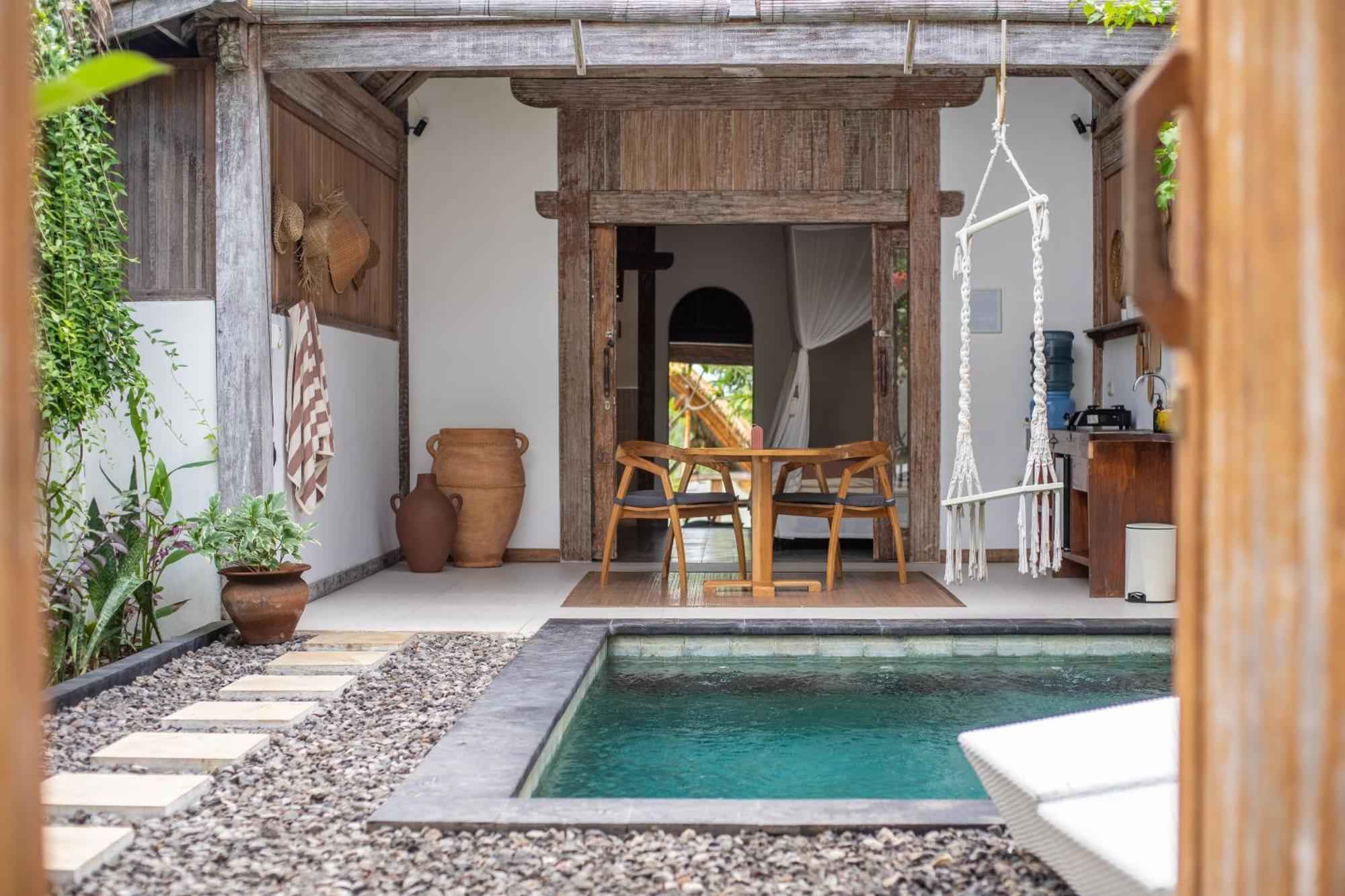 Akasia Villas Gili Air Exteriör bild