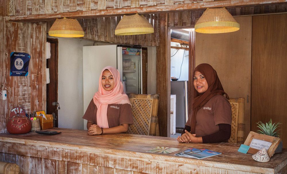 Akasia Villas Gili Air Exteriör bild