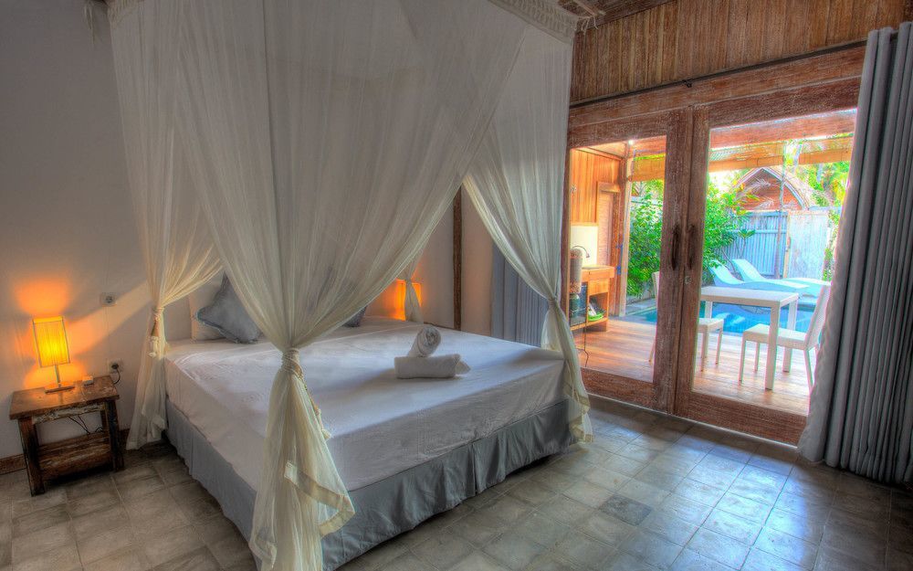 Akasia Villas Gili Air Exteriör bild